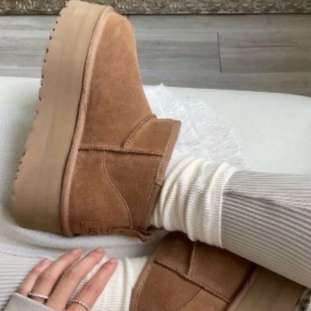 UGG Ultra Mini Platform Boots Chestnut